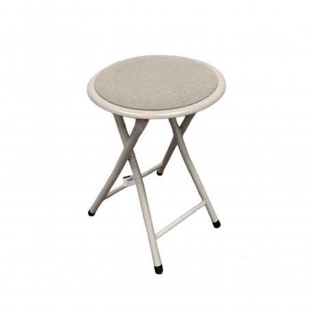 CHAISE HAUTE PLIANTE TOD VELOURS GRIS FONCÉ