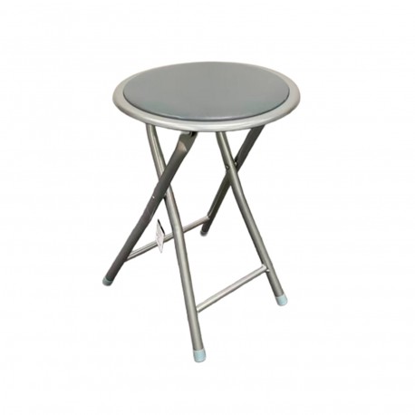 CHAISE HAUTE PLIANTE TOBY GRIS FONCÉ
