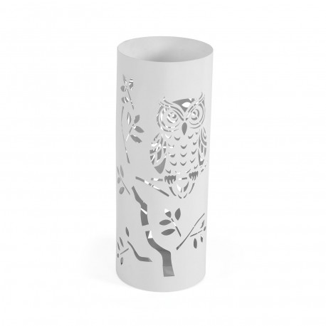 PORTE-PARAPLUIES BLANC HIBOUX