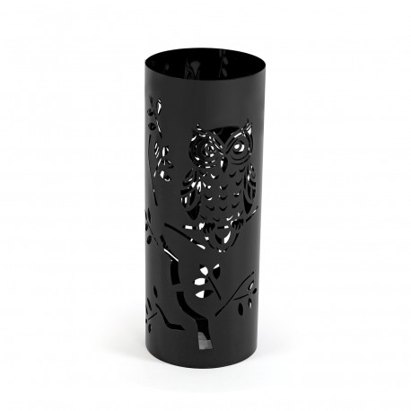 PORTE-PARAPLUIES NOIR HIBOUX