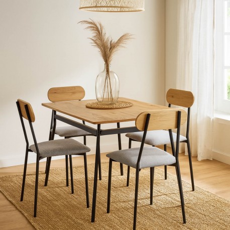 SET TABLE ET 4 CHAISES DENALI