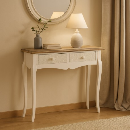 CONSOLE 2 TIROIRS TENNY