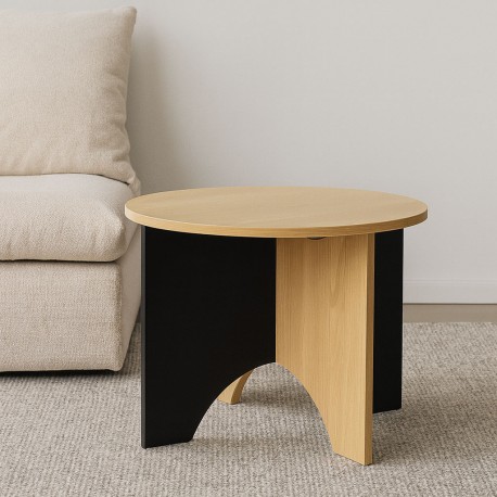 TABLE BASSE RONDE COVO