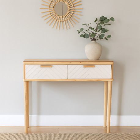 CONSOLE 2 TIROIRS ORPIERRE M