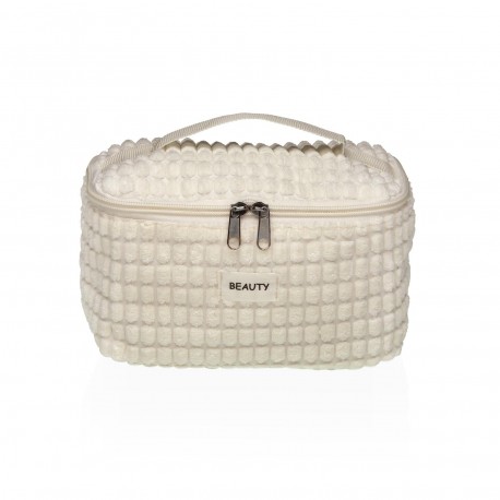 TROUSSE CORDUROY BLANC AVEC POIGNÉE