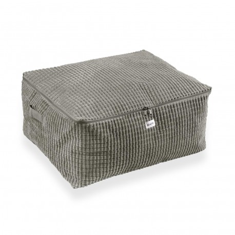 HOUSSE RANGEMENT CORDUROY BLEU L