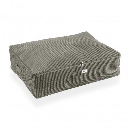 HOUSSE RANGEMENT CORDUROY BLEU XL