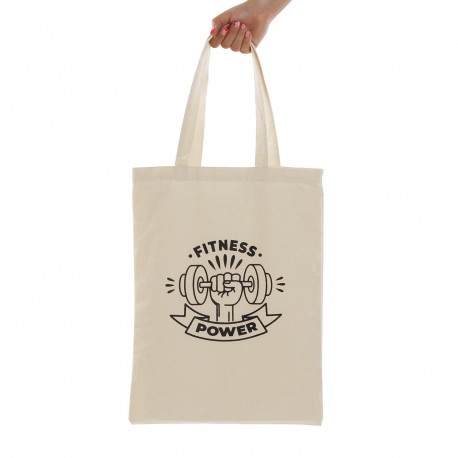 TOTE BAG FITNESS POWER
