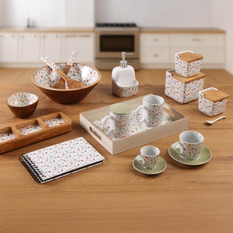 SET 6 TASSES THÉ AVEC SOUCOUPE VERDI