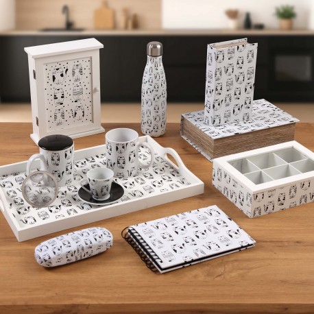 PLATEAU MÉTAL GATTO