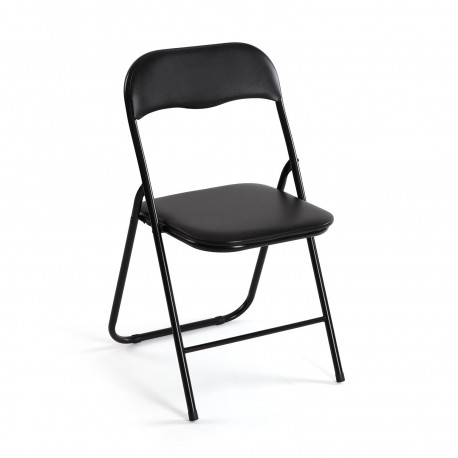 CHAISE PLIANTE TORA NOIRE