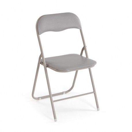 CHAISE PLIANTE TORA GRISE