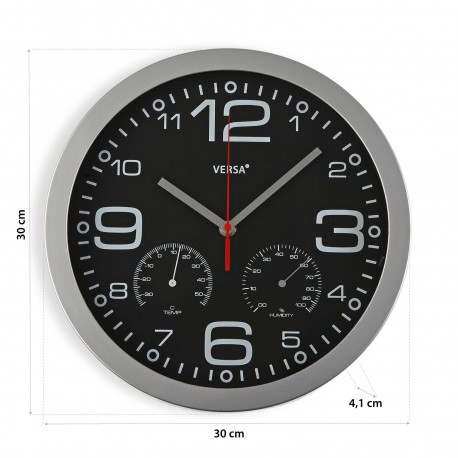 HORLOGE MURALE NOIR PAMUK