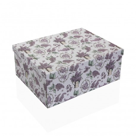 SET 15 BOÎTES CARTON LILAC