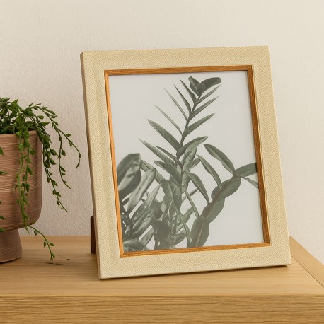 CADRE PHOTO MARRON DÉTAIL MARRON FONCÉ 20 X 25
