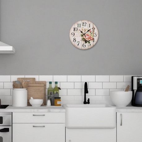HORLOGE MURALE LOVE 28CM