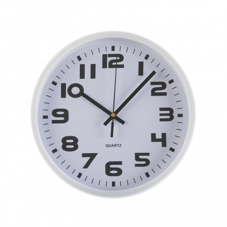 HORLOGE DE CUISINE BLANCHE 25C