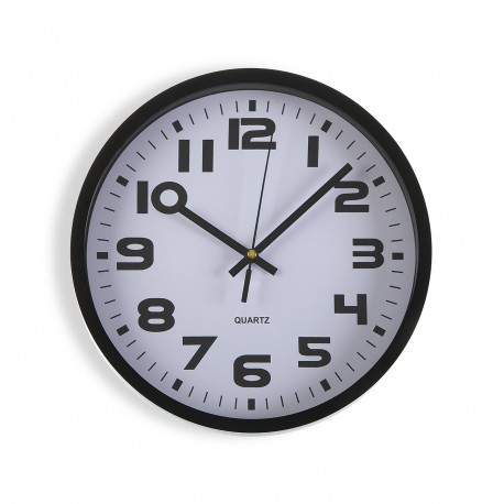 HORLOGE DE CUISINE NOIR 25C