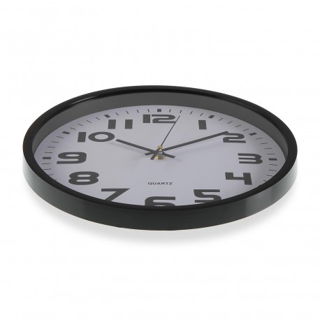 HORLOGE DE CUISINE NOIR