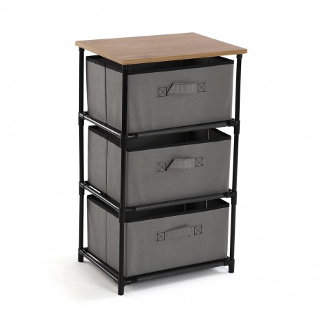CHIFFONNIER GRIS CLAIR