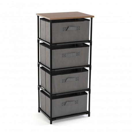 CHIFFONNIER GRIS CLAIR