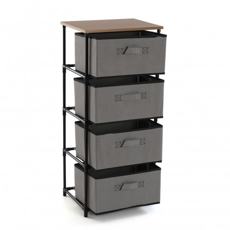 CHIFFONNIER GRIS CLAIR