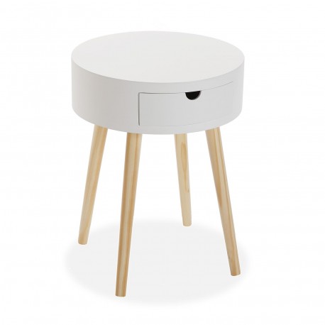 TABLE AUXILIAIRE BLANC