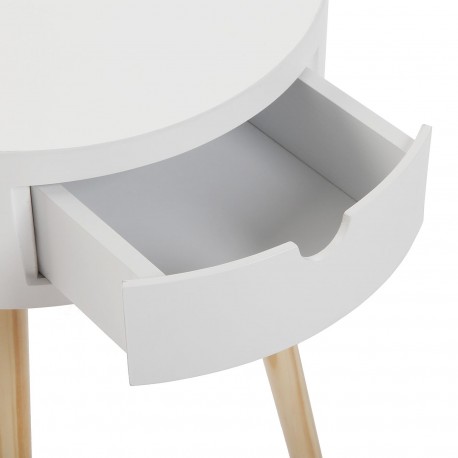 TABLE AUXILIAIRE BLANC