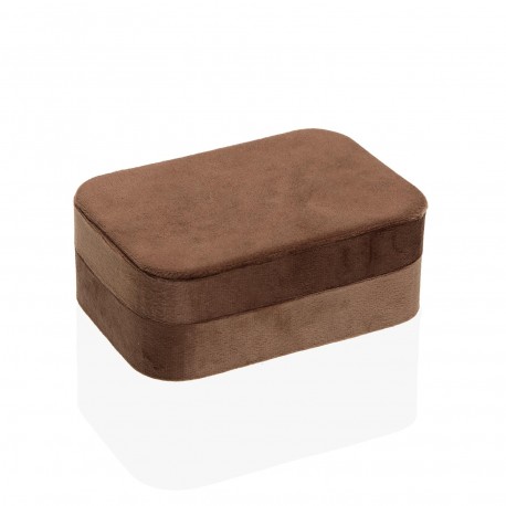 BOÎTE À BIJOUX VELVET MARRON