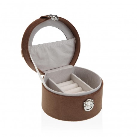 BOÎTE À BIJOUX VELVET MARRON