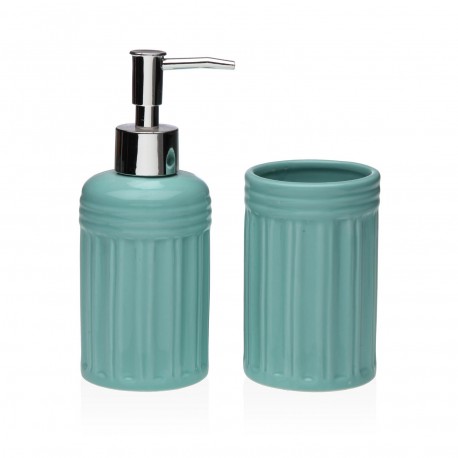 SET VERRE/DISTRIBUTEUR MINT
