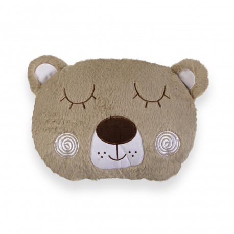 COUSSIN OURS BEIGE AVEC REMBOURRAGE