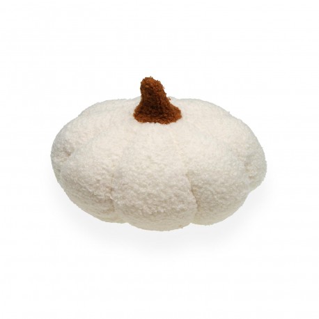COUSSIN CITROUILLE BLANC S AVEC REMBOURRAGE