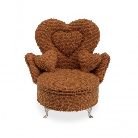 BOÎTE À BIJOUX FAUTEUIL MOUTARDE BOÎTE À BIJOUX FAUTEUIL MOUTARDE