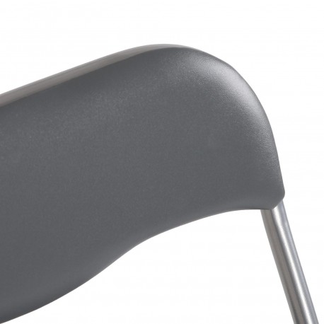 CHAISE PLIANTE TORA GRIS FONCÉ