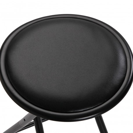 CHAISE HAUTE PLIANTE TOBY NOIRE