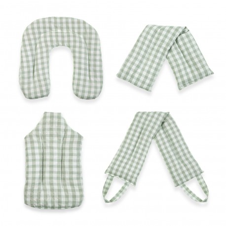 COUSSIN THERMIQUE VICHY VERT 61X12