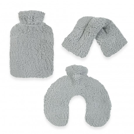COUSSIN THERMIQUE MOUTON GRIS