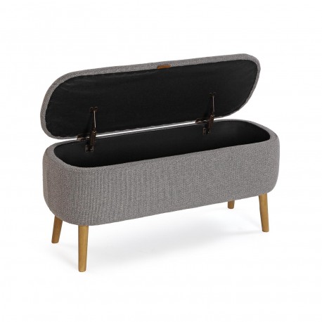 BANC DE LIT MANIKO GRIS