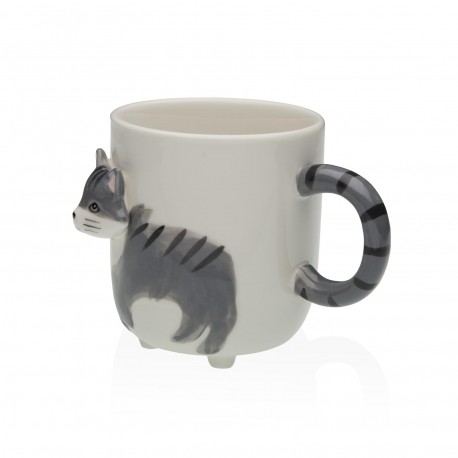 MUG CHAT EN RELIEF