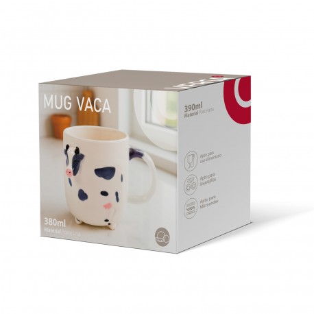 MUG VACHE EN RELIEF