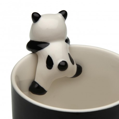 MUG PANDA NOIR