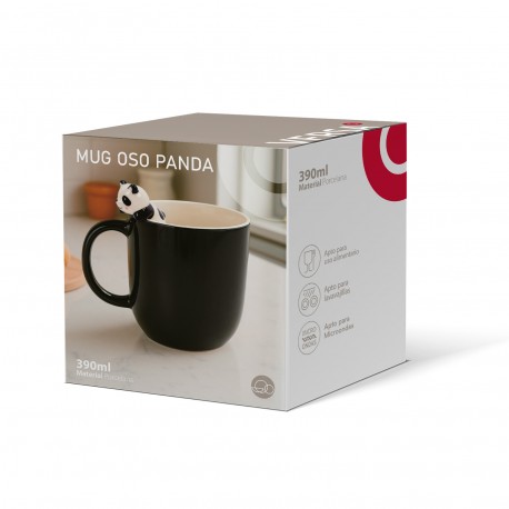 MUG PANDA NOIR