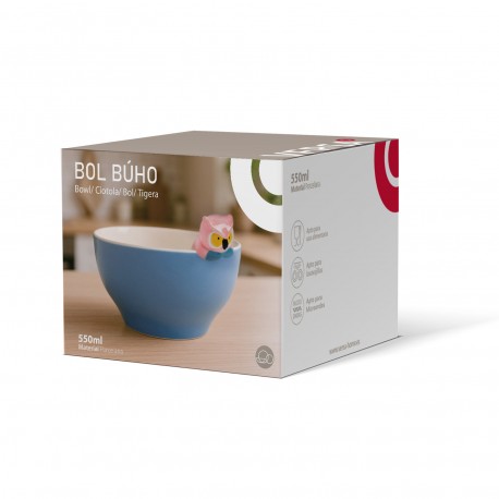 BOL HIBOU BLEU