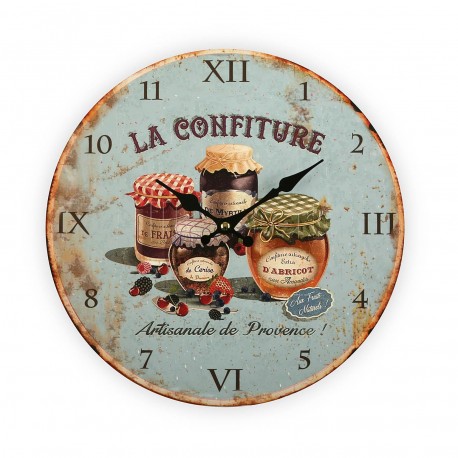 HORLOGE LA CONFITURE 28CM