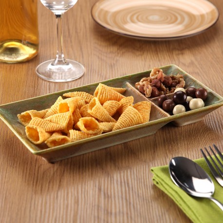 ASSIETTE À SUSHI VERTE