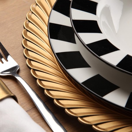 SET DE TABLE DORÉ