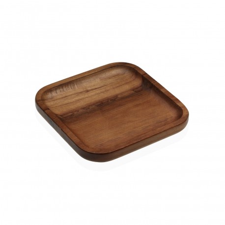 ASSIETTE EN ACACIA 15X15