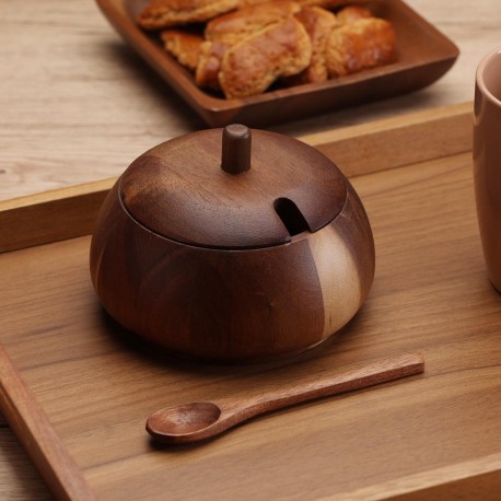 SUCRIER ROND EN ACACIA