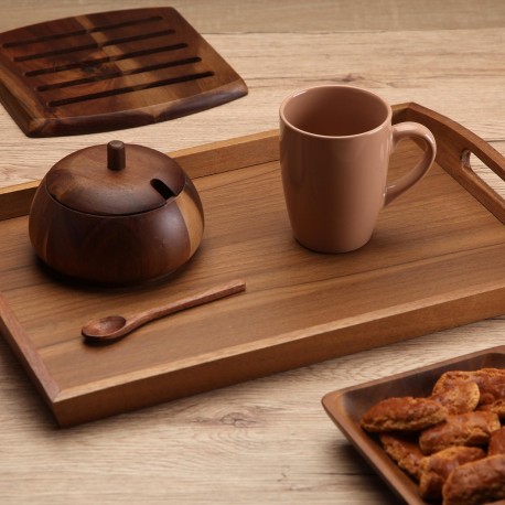 PLATEAU EN ACACIA